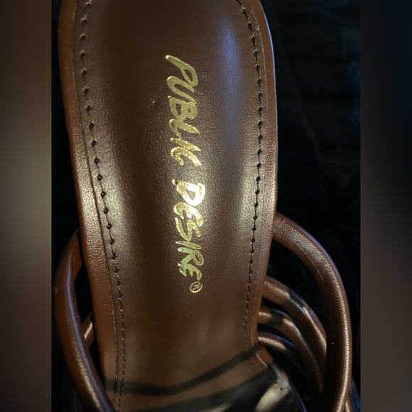 Public Desire Brown heels - Picture 2 of 6